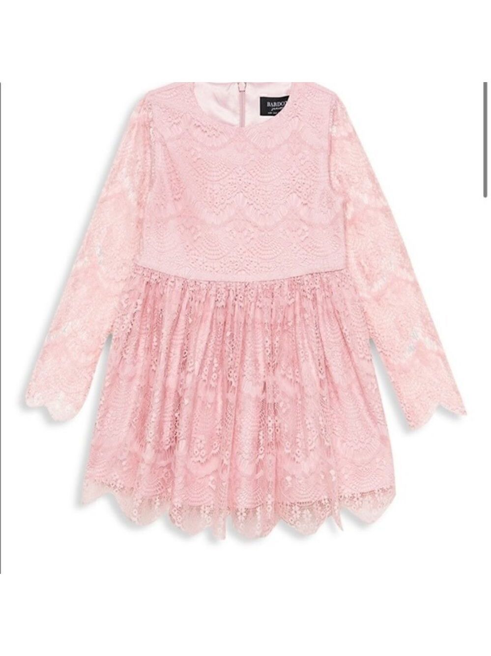 Nwt size 14 Bardot junior pink lace dress